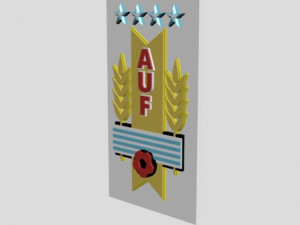 uruguay football federation 3D Модель