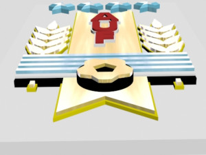 uruguay football federation 3D Модель