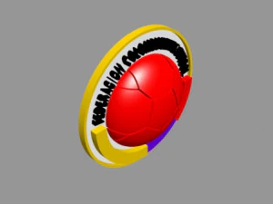 colombiana football 3D Model