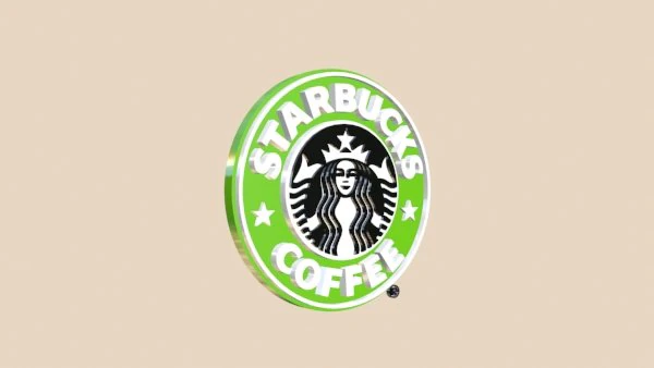 starbucks coffee 3D Model .c4d .max .obj .3ds .fbx .stl .blend 