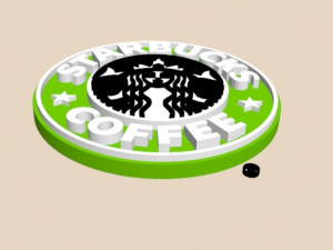 starbucks coffee Modelo 3D