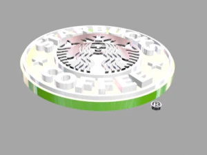 starbucks coffee 3D Model