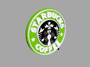 starbucks coffee Modelo 3D