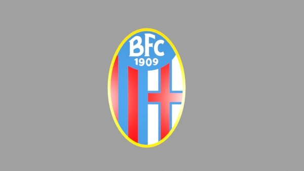 FC Bologna Club Symbol Logo White Serie A Football Calcio Italy