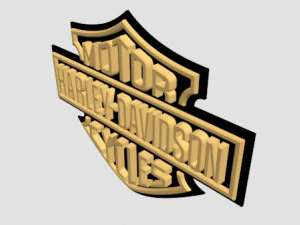 Harley-Davidson Modello 3D