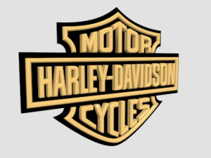 Harley-Davidson Modello 3D