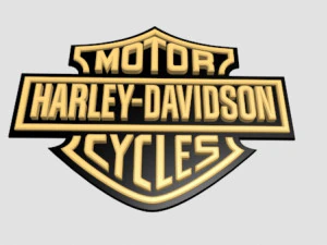 Harley-Davidson Modello 3D