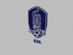 korea football association 3D-Modell