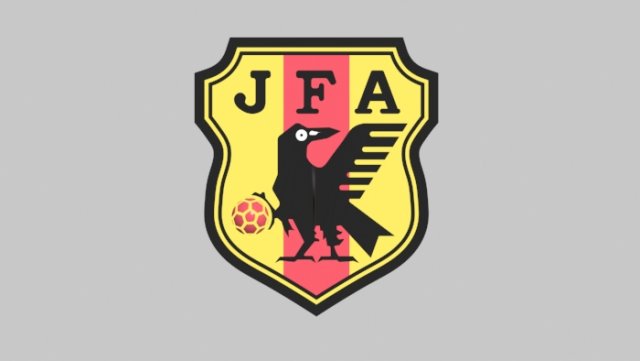 japan football association Modèle 3D .c4d .max .obj .3ds .fbx .stl .blend 