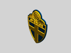 Schwedischer Fu&szlig;ballverband 3D Modell