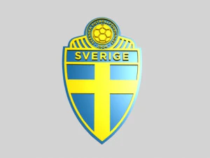Schwedischer Fu&szlig;ballverband 3D Modell