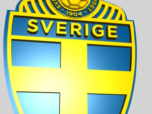 Schwedischer Fu&szlig;ballverband 3D Modell