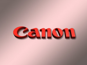 canon logo 3D Model