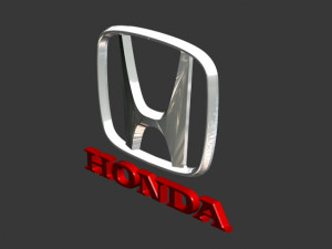 honda logo 3Dモデル