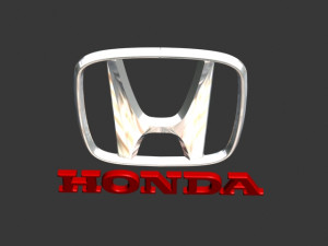 honda logo 3Dモデル