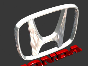 honda logo 3Dモデル