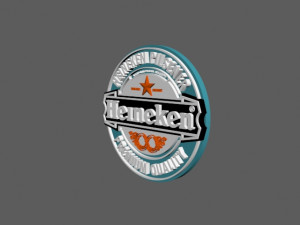 heineken Modelo 3D