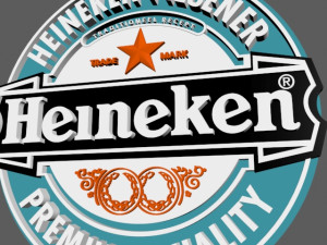 heineken Modelo 3D