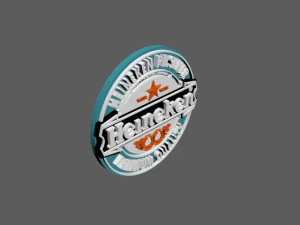 heineken 3D Model