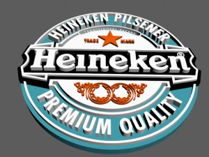 heineken 3D Model