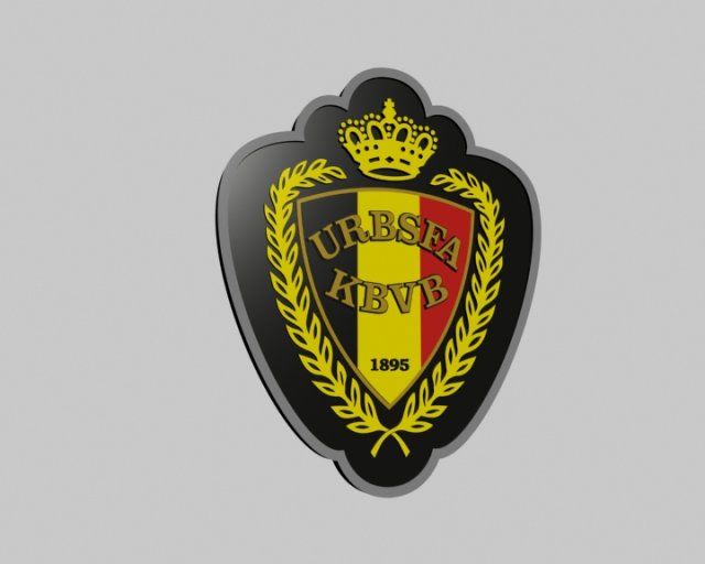 belgium notional football 3D मॉडल .c4d .max .obj .3ds .fbx .stl .blend 