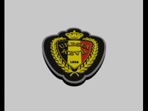 belgium notional football 3D मॉडल