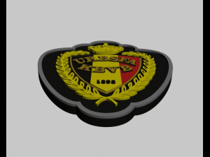 belgium notional football 3D मॉडल