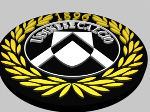 calcio udinese Modello 3D
