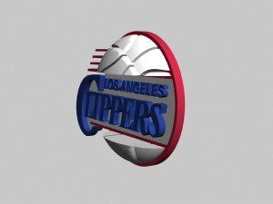 los angeles clippers Modèle 3D