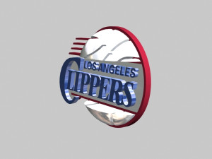 los angeles clippers Modèle 3D