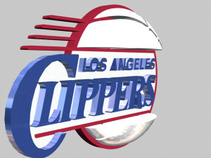 los angeles clippers Modèle 3D