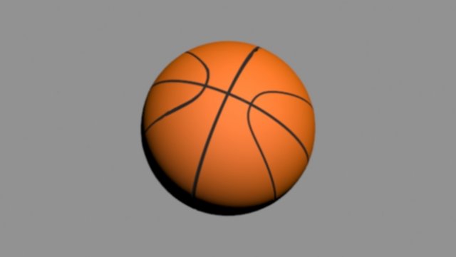 basket ball size 7 Model 3D .c4d .max .obj .3ds .fbx .stl .blend 
