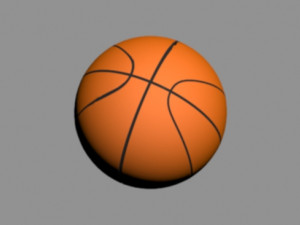 basket ball size 7 3D Model