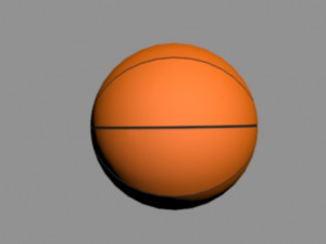 basket ball size 7 Model 3D