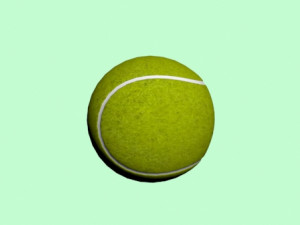 tennis ball 3D Model