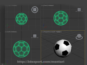 classic soccer ball 3D Model
