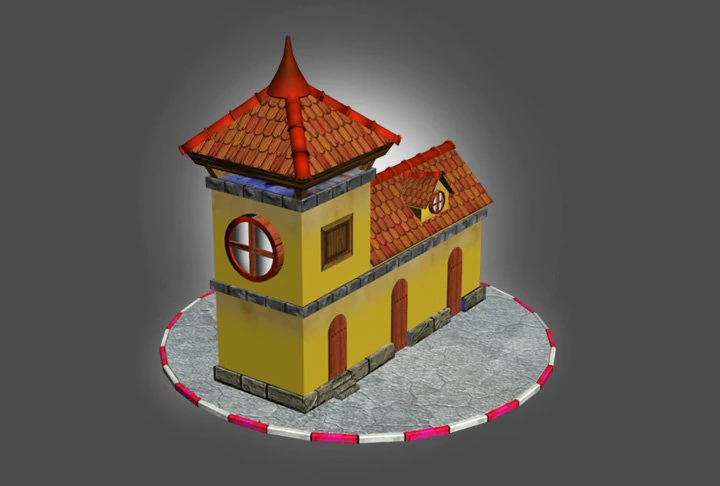 grocery store 3D Model .c4d .max .obj .3ds .fbx .stl .blend 