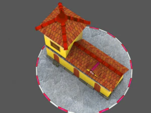 grocery store 3D Model