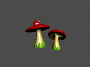 mushroom Modelo 3D