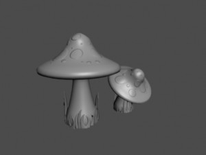 mushroom Modelo 3D