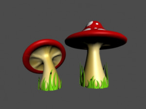 mushroom Modelo 3D