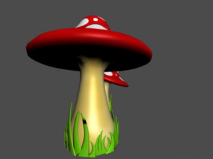 mushroom Modelo 3D
