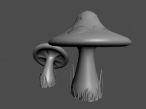 mushroom Modelo 3D
