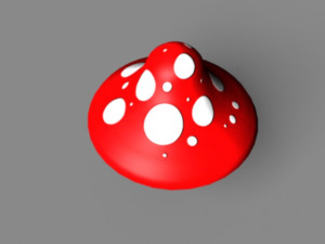 mushroom Modelo 3D
