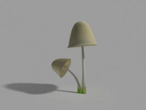 clavaria mushroom 3D Model
