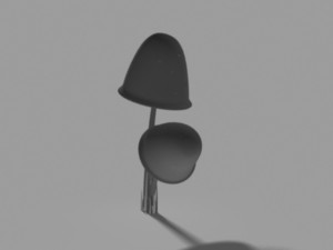 clavaria mushroom 3D-Modell