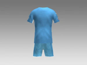 Manchester city jersey 2021 - 2022 3D Model