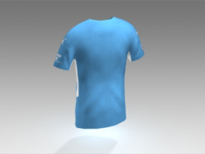 Manchester city jersey 2021 - 2022 Modelo 3D