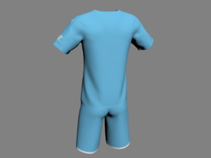 Manchester city jersey 2021 - 2022 Modelo 3D
