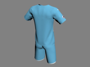 Manchester city jersey 2021 - 2022 Modelo 3D